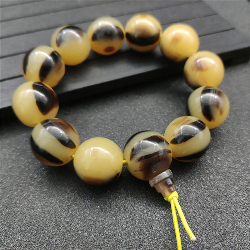 Live Streaming Imitation Horn Couple Beads Ethnic Style Antelope Bracelet
