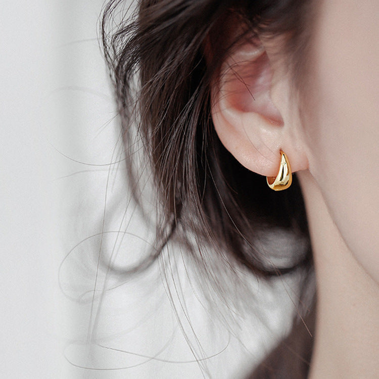 Style Hoop Simple Small Circle Female Earrings