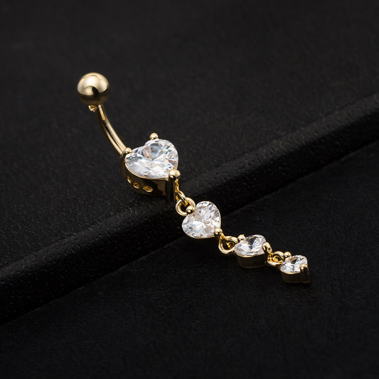 Human Body Piercing Accessories Medical Steel Earrings