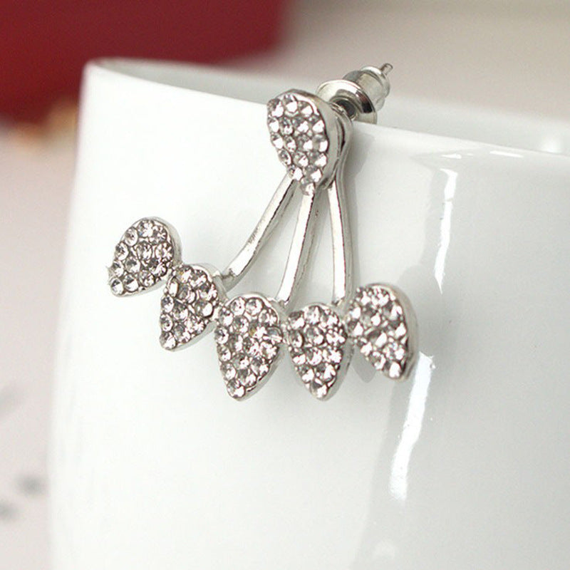Popular Alloy Minimalist Geometric Drill Split Rings