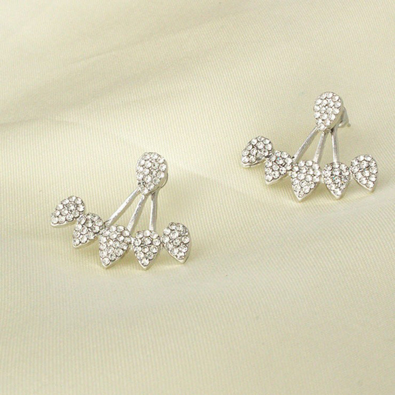 Popular Alloy Minimalist Geometric Drill Split Rings