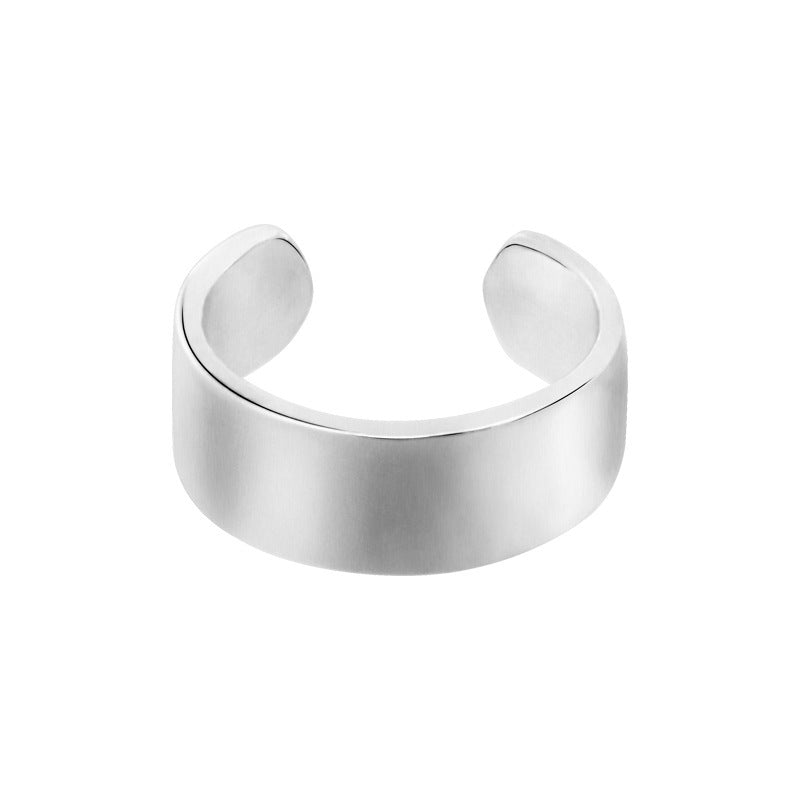 Men's Sterling Sier Ear Clip Without Pierced Earrings