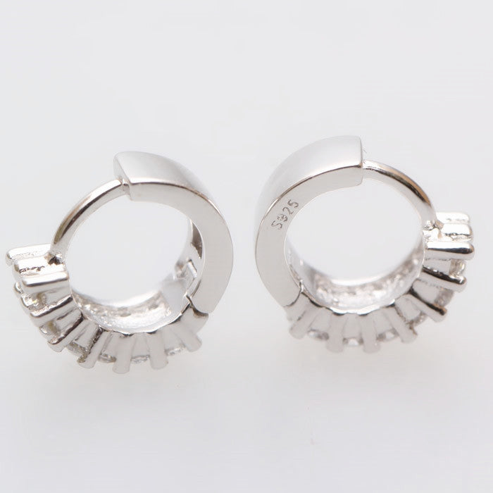 Women's Diamond Fashion Refined Rhinestone Ear Clip Rings