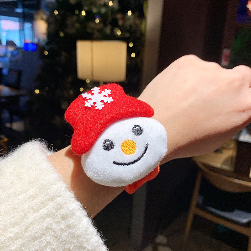 Christmas Plush Pop Cute Cartoon Doll Couple Small Gift Bracelet
