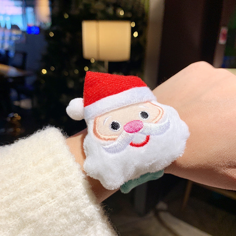 Christmas Plush Pop Cute Cartoon Doll Couple Small Gift Bracelet