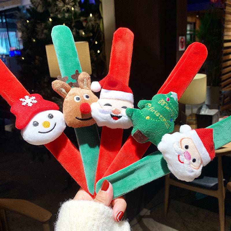 Christmas Plush Pop Cute Cartoon Doll Couple Small Gift Bracelet