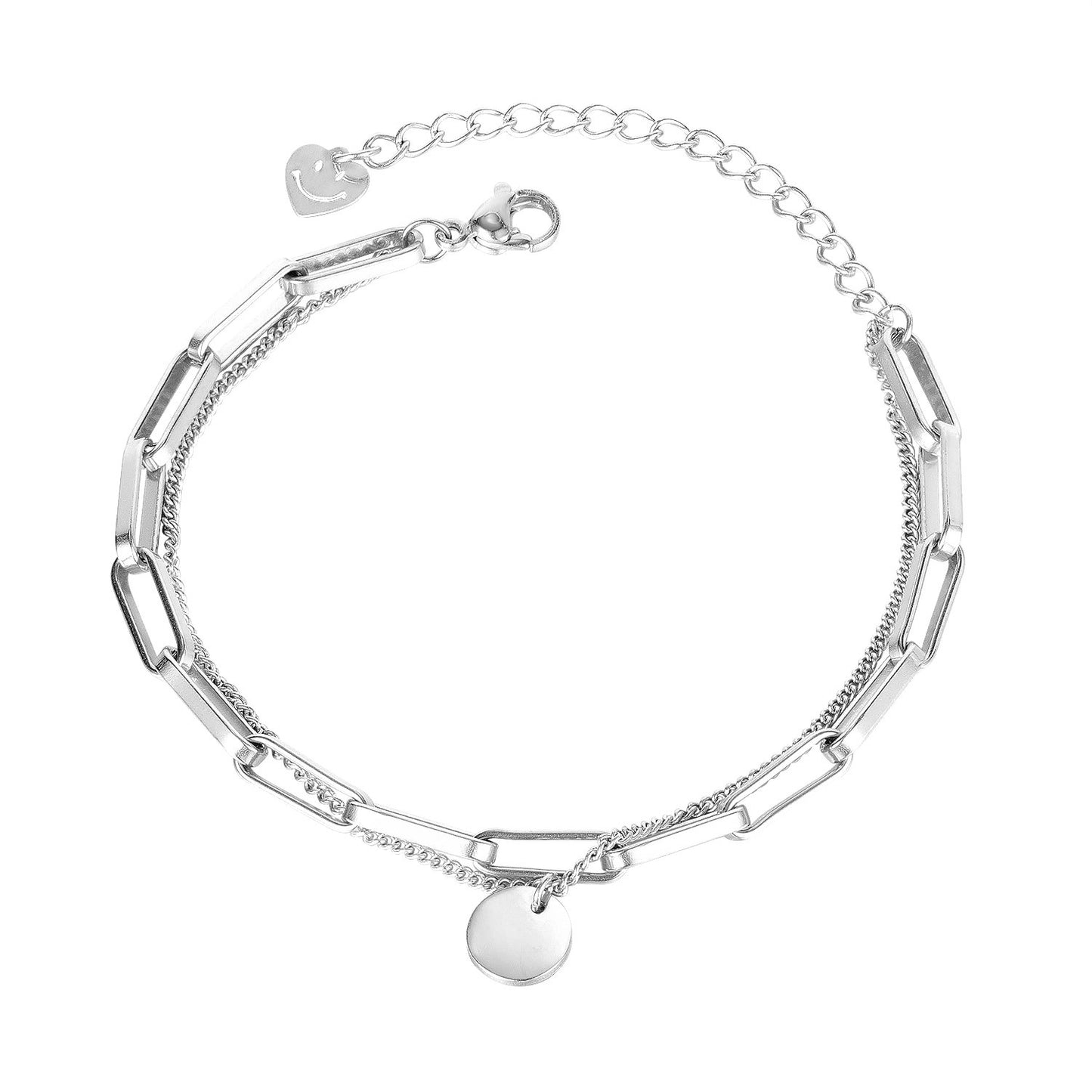 Women's Titanium Steel Light Luxury High-grade Wafer Bracelets