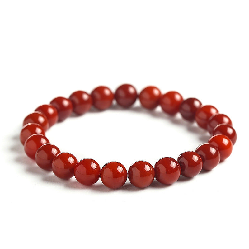 Optimized Second Generation Carnelian Jade Agate Couple Bracelet