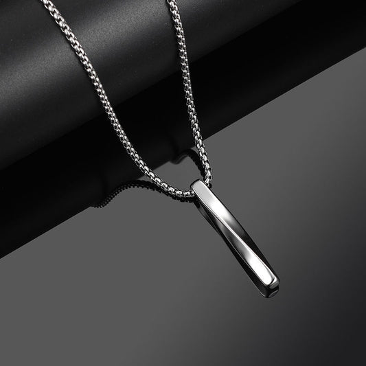 Women's & Men's Hip Hop Boys Titanium Steel Cool Necklaces