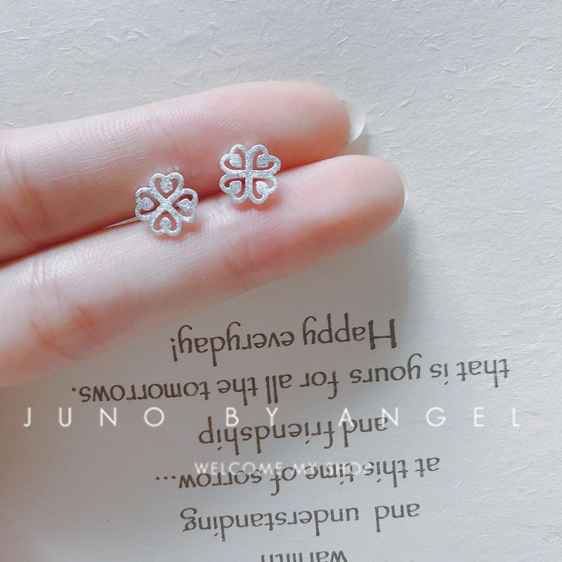 Women's Korean Style Mini Sweet Fresh Star Moon Simple Stud Earrings