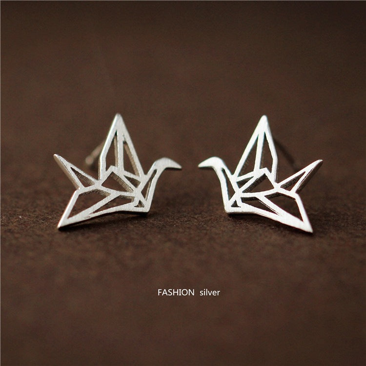 Women's Korean Style Mini Sweet Fresh Star Moon Simple Stud Earrings