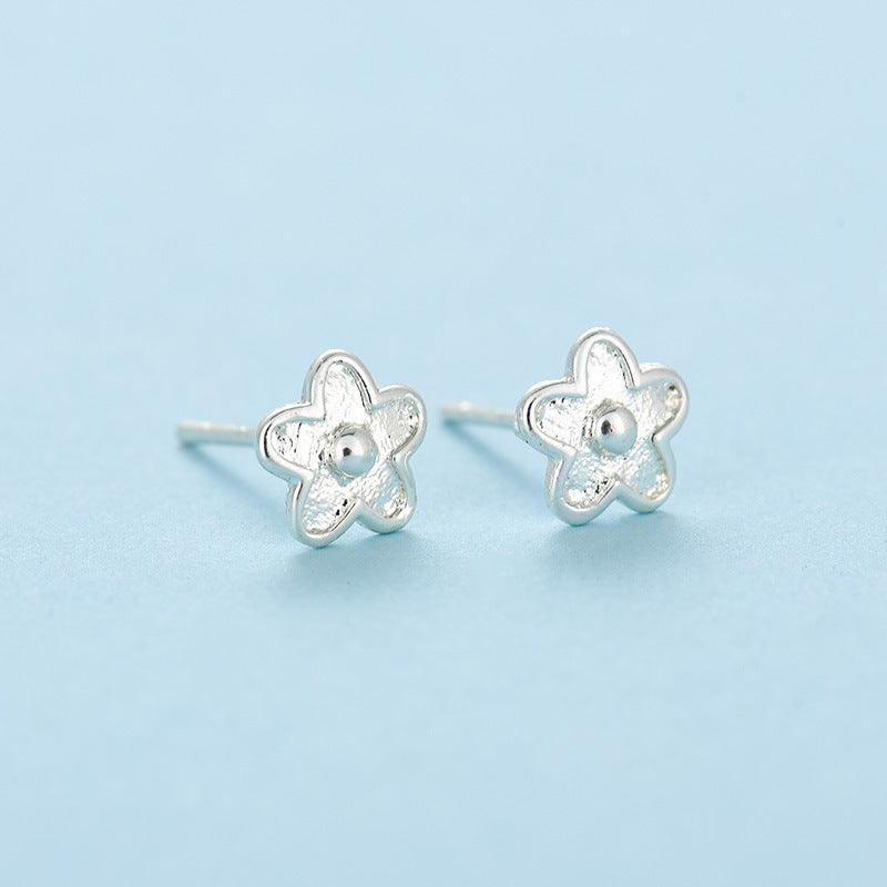 Women's Korean Style Mini Sweet Fresh Star Moon Simple Stud Earrings