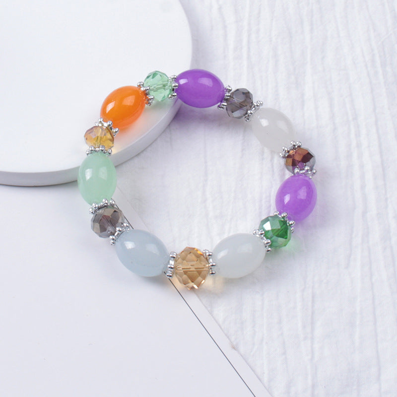 Women's Glass Bead Ethnic Scenic Spot Artificial Bracelets