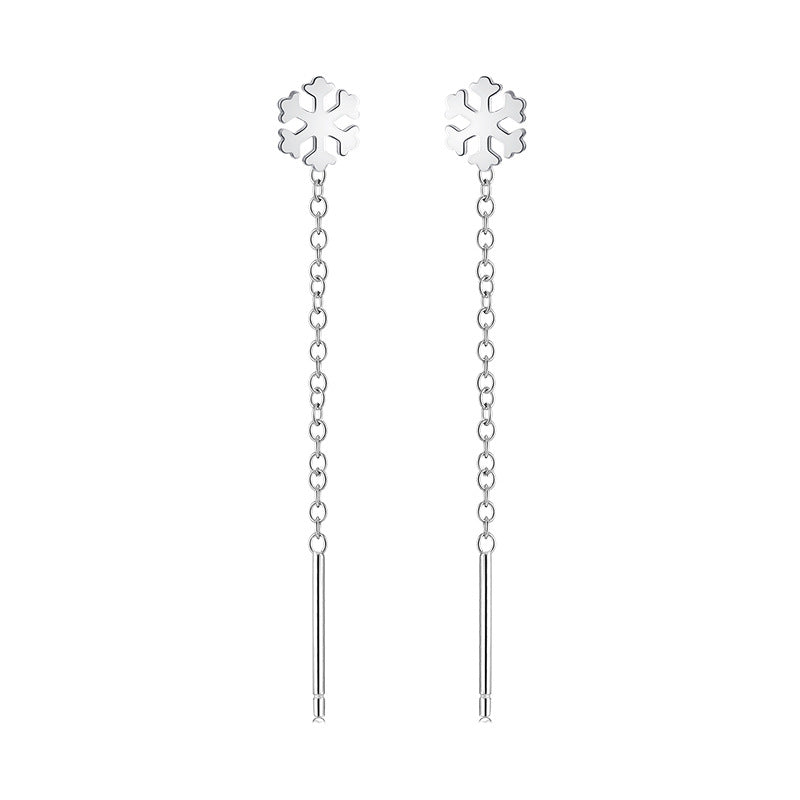 Women's Sterling Sier Light Luxury Minority Design Simple Ear Line