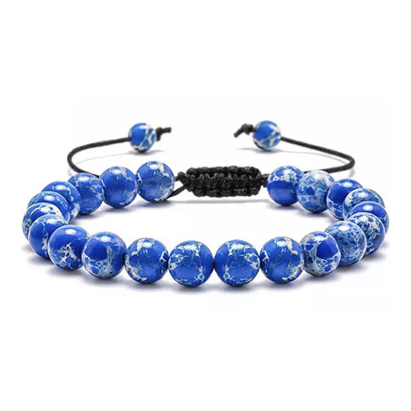 Jewelry Colorful Volcanic Rock Turquoise Tiger Eye Bracelets