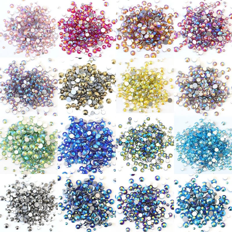 Fashion Glass Stone Mobile Phone Crystals Jewelry Accessories