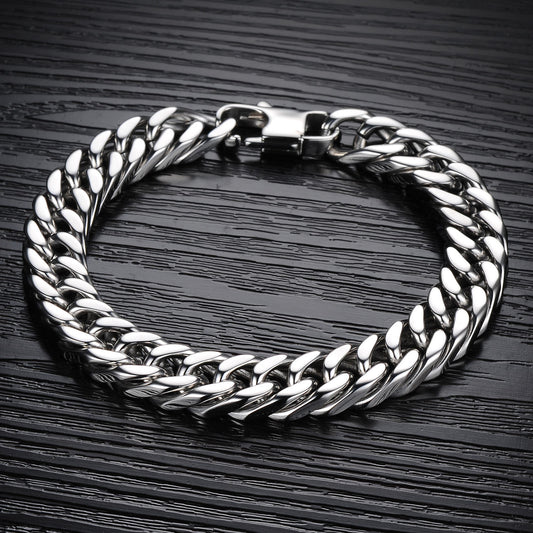Men's Trendy Rough Domineering Titanium Steel Stainless Necklaces