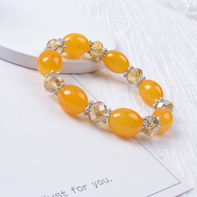 Women's Glass Bead Ethnic Scenic Spot Artificial Bracelets