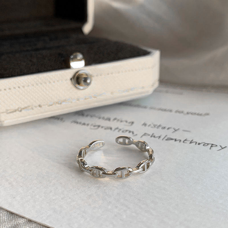 Cold Style Niche Fashion Retro Loving Ring