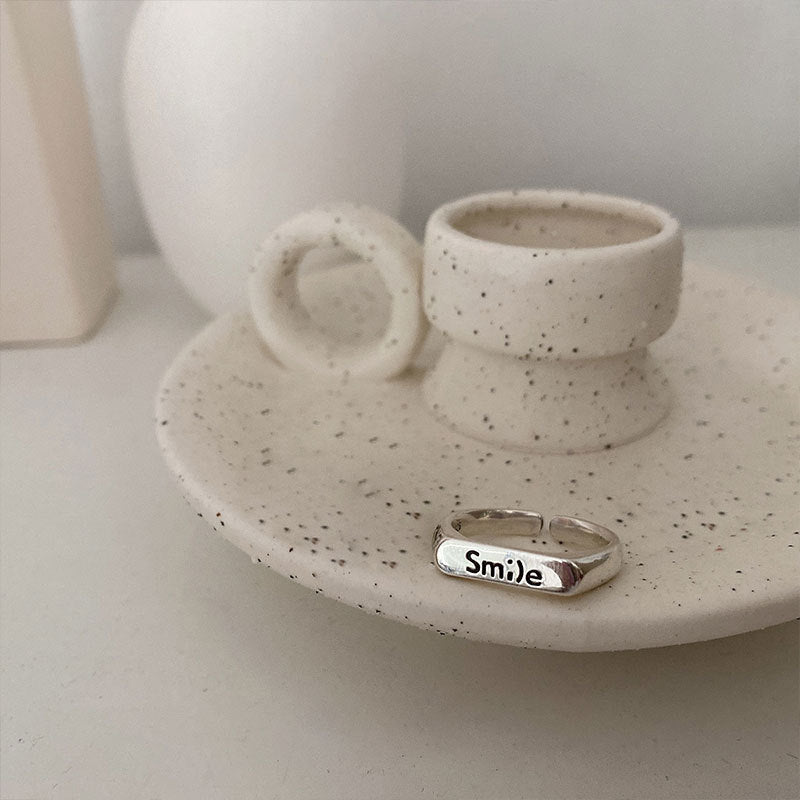 Cold Style Niche Fashion Retro Loving Ring