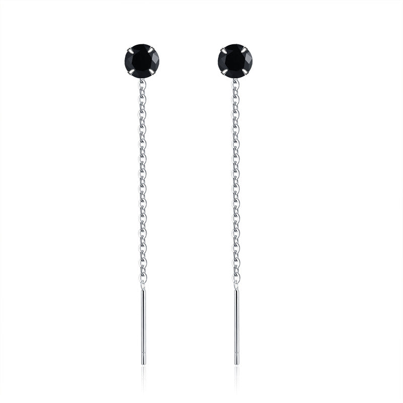 Women's Sterling Sier Light Luxury Minority Design Simple Ear Line