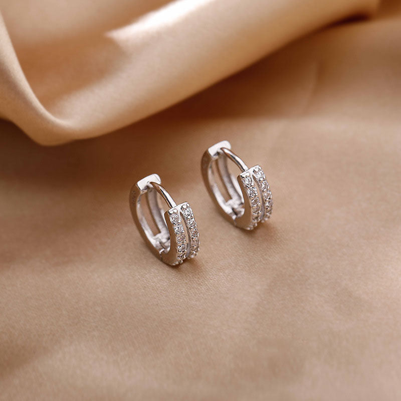 Luxury High-grade Twist Clip Geometric U-shaped Ear Buckle