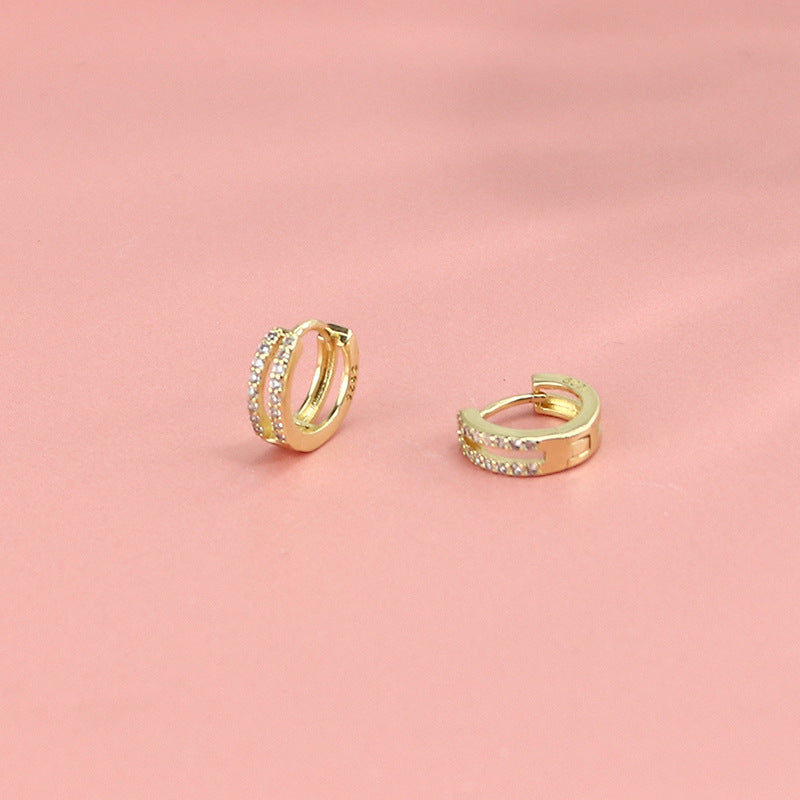 Luxury High-grade Twist Clip Geometric U-shaped Ear Buckle
