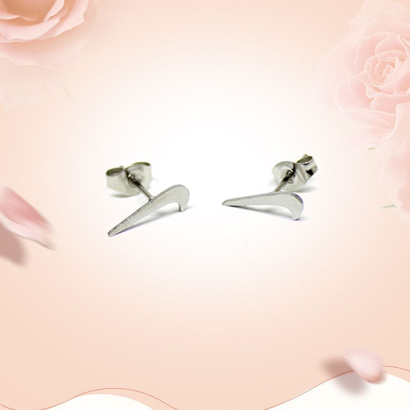 Women's Stainless Steel Korean Simple Small Trendy Earrings