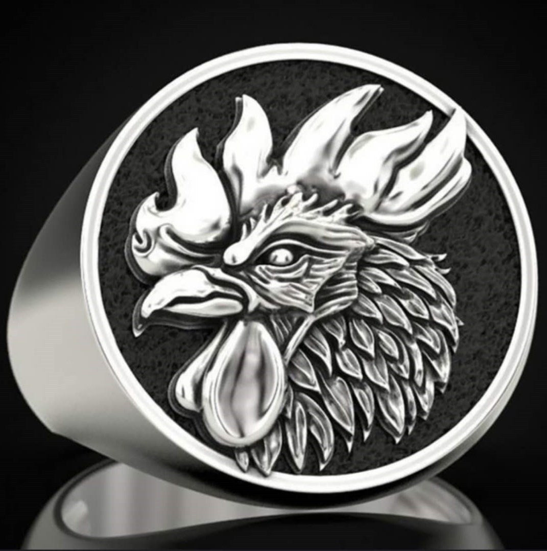 Alloy Cock Head Dripping Oil Domineering Ring