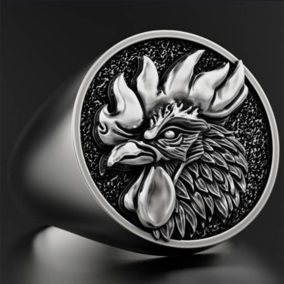 Alloy Cock Head Dripping Oil Domineering Ring