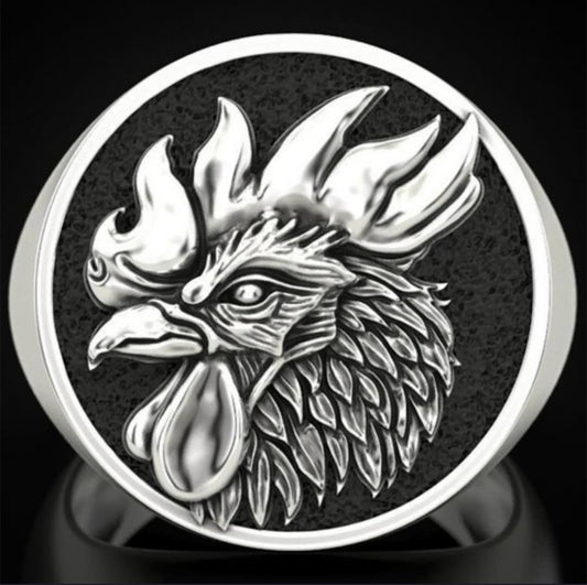 Alloy Cock Head Dripping Oil Domineering Ring