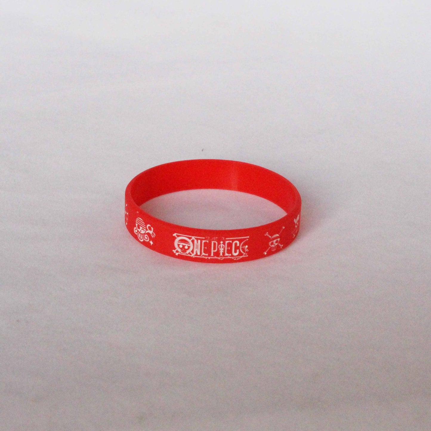 Engraved Gravure Cartoon Silicone One Piece Bracelets