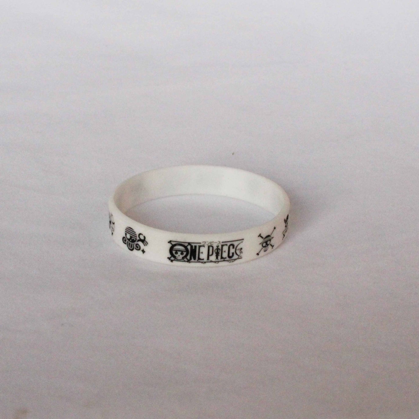 Engraved Gravure Cartoon Silicone One Piece Bracelets
