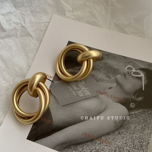 Women's Simple For Trendy Niche Design Elegant Fashion Stud Earrings