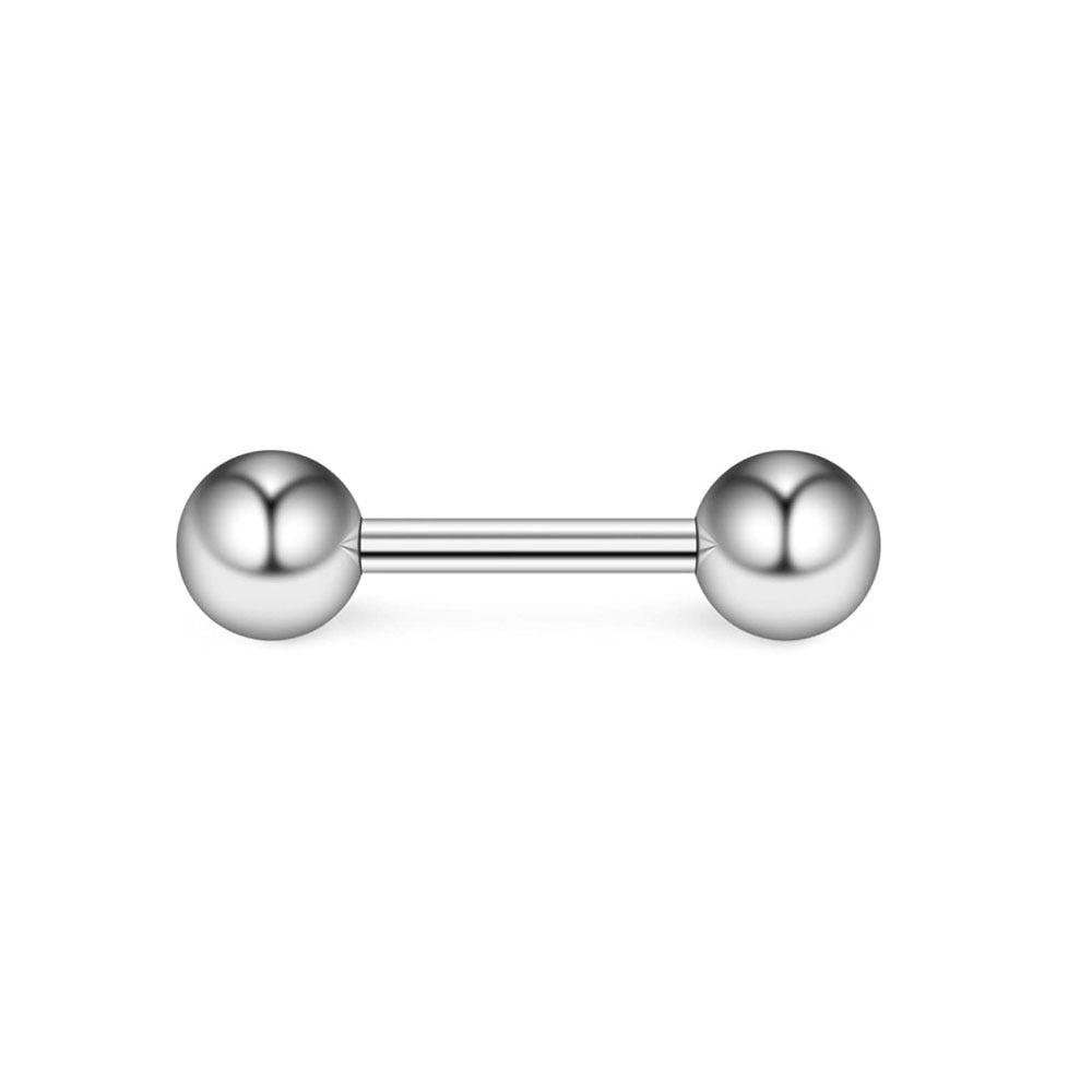 Needle Piercing Steel Ball Beanie Korean Earrings