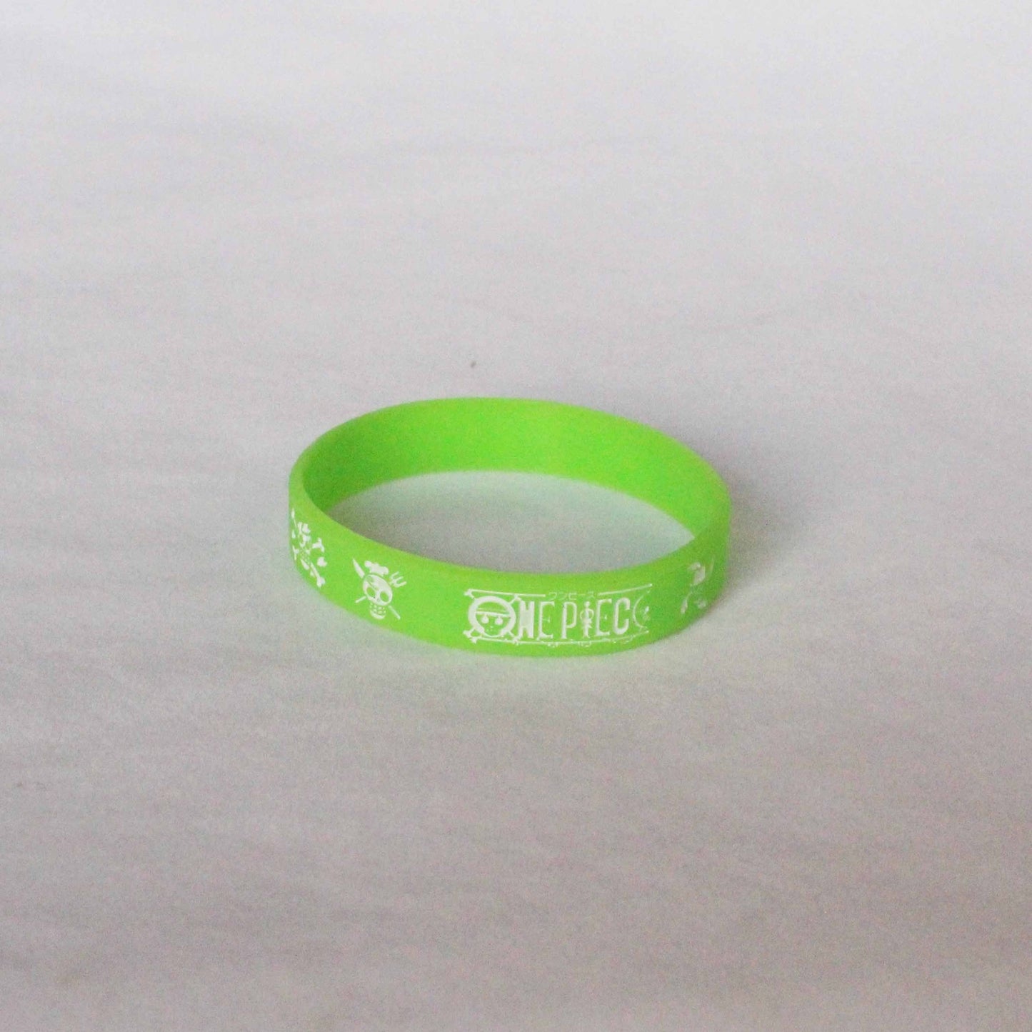 Engraved Gravure Cartoon Silicone One Piece Bracelets