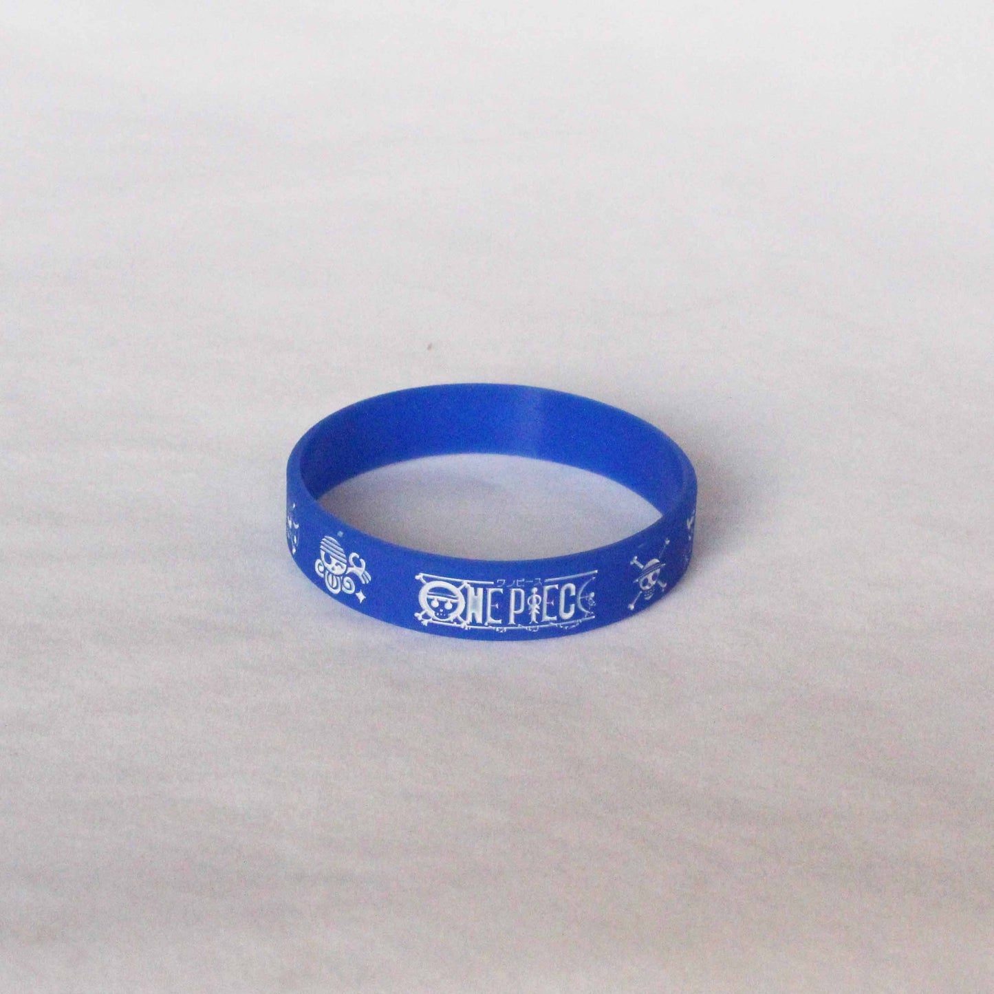 Engraved Gravure Cartoon Silicone One Piece Bracelets