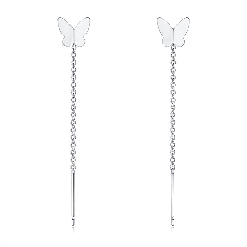 Women's Sterling Sier Light Luxury Minority Design Simple Ear Line