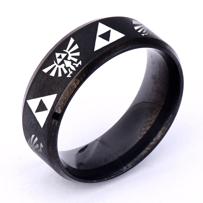 Legend Of Zelda Triangle Logo Anime Rings