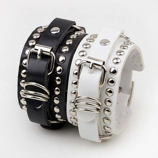 Couple Trend Punk Rivet Shape Korean Belts