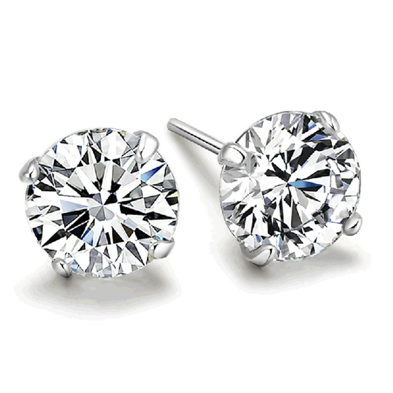 Women's Sky Beauty For Korean Sier Quality Stud Earrings