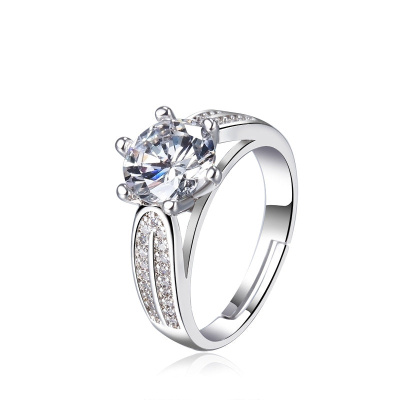 Korean Fashion Refined Rhinestone Little Finger Ring