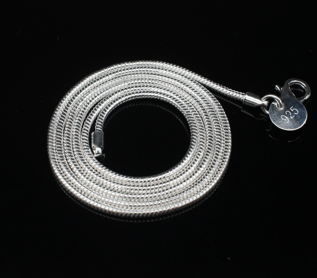 Snake Bones Chain Fashion Sier Clavicle Necklace