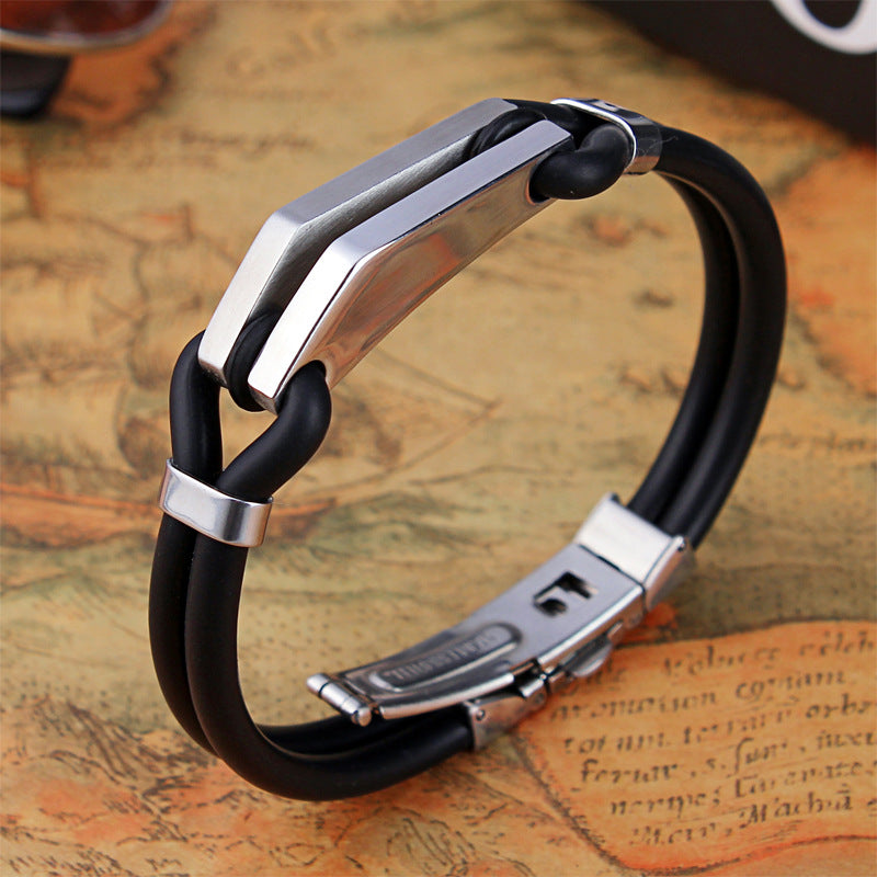 Fashion Couple One Male Female Lettering Bracelets