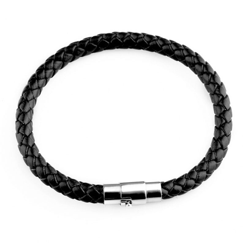 Women's & Men's Jewelry Leather Rope Woven And Couple Bracelets