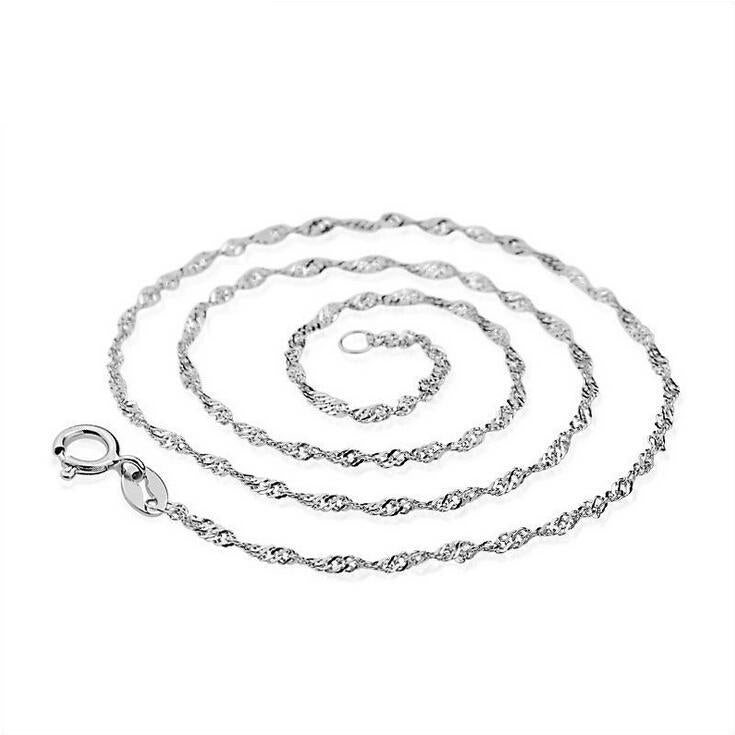 Women's Cross Box Clavicle Chain Fine Gold Necklaces