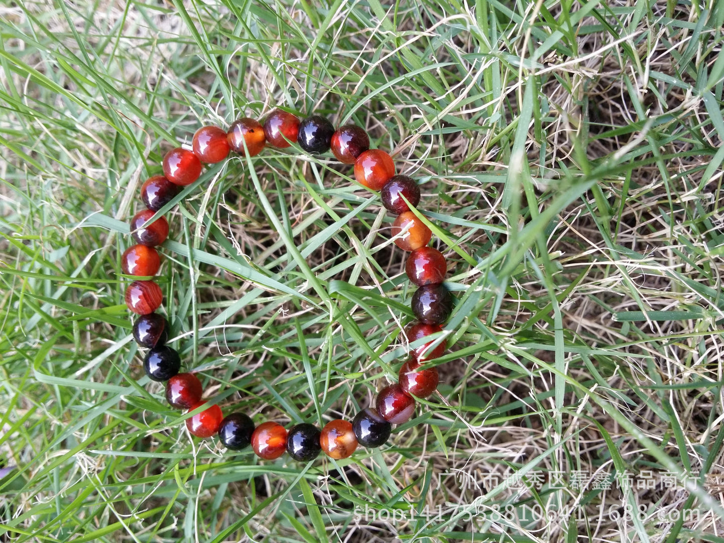 Red Agate Buddha Beads Dream Stall Bracelets