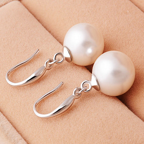 Cool Quality Korean Eardrops Pearl Female Rings
