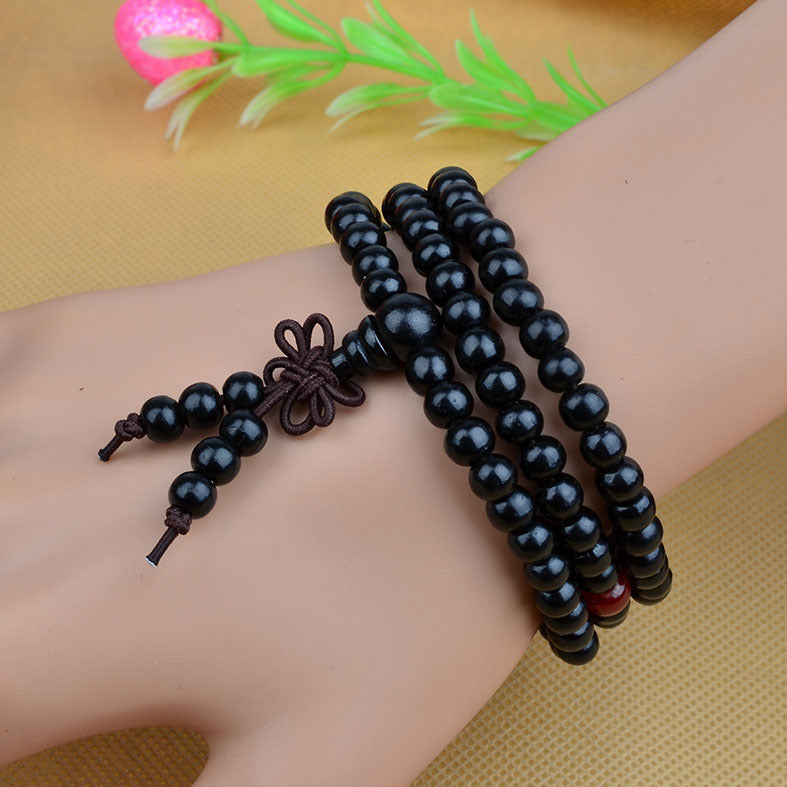 Large Beads Automobile Peaceful Auspicious Red Bracelet