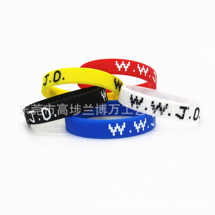 Faith Positive Energy Iverson Silicone Sports Bracelets